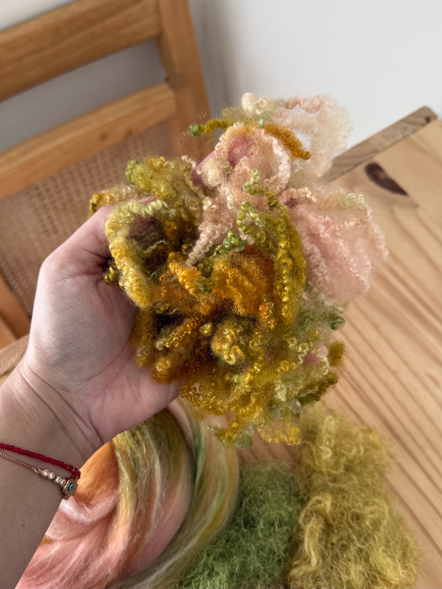 mini spinning/carding kit #57
