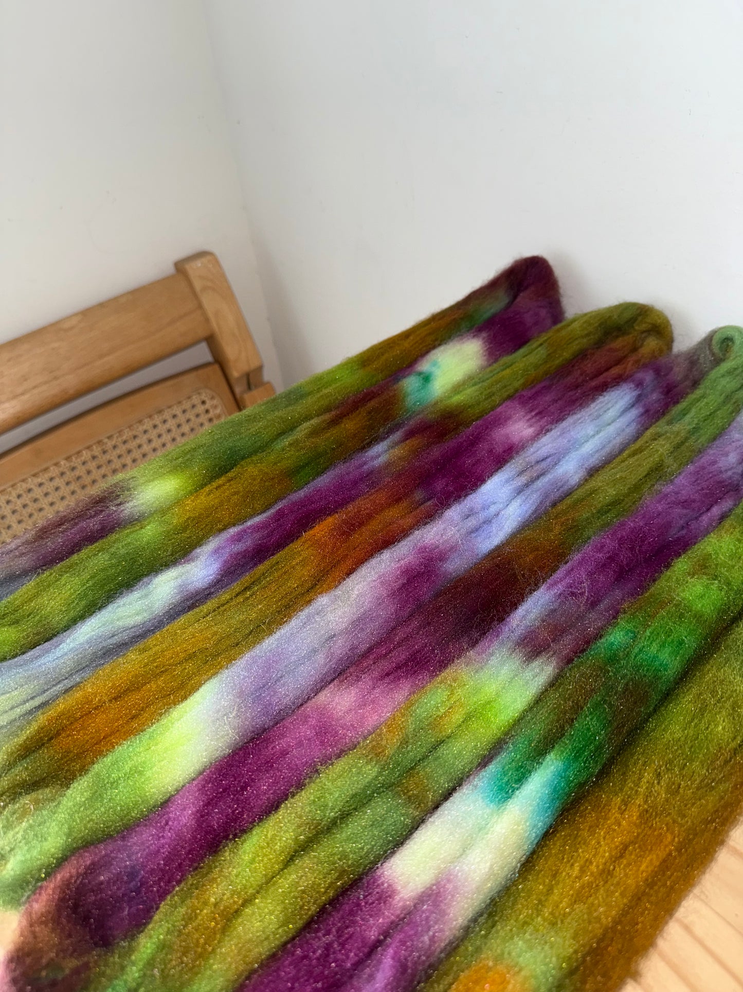 sparkle nylon top - enchanted forest