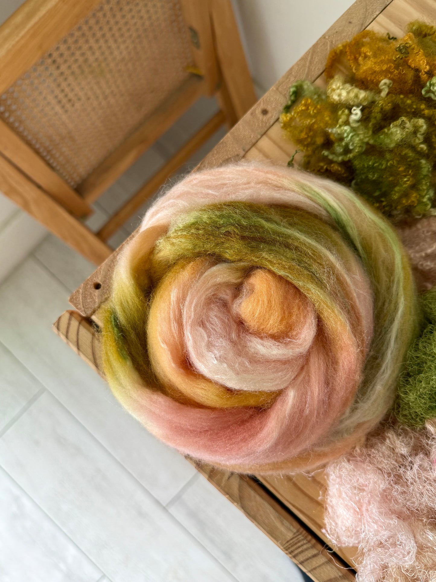 mini spinning/carding kit #57