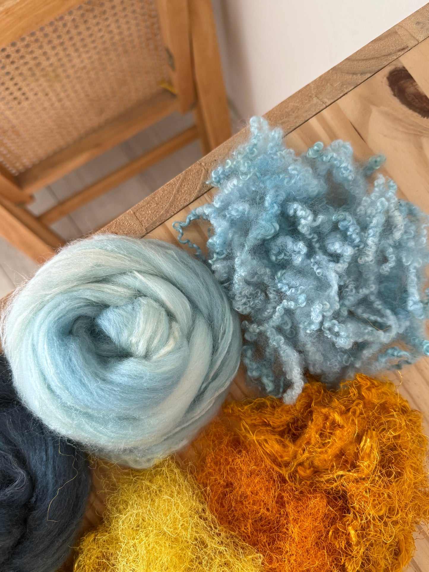mini spinning/carding kit #61