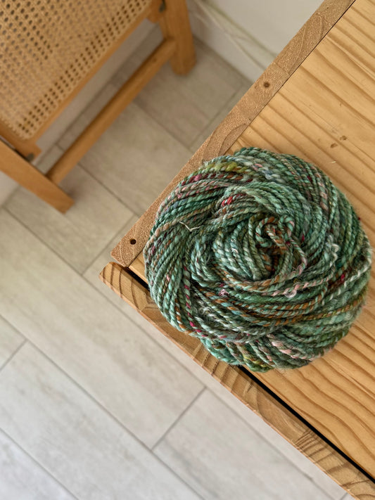 2 ply handspun yarn #7