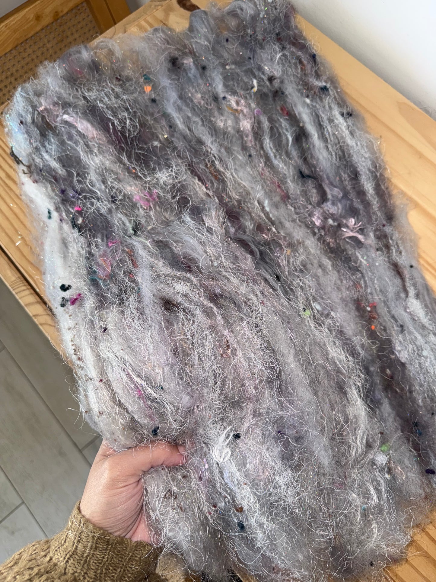 art batt - pewter purple