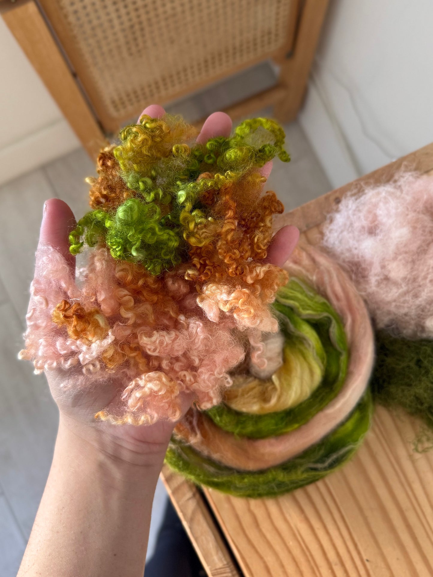 mini spinning/carding kit #47