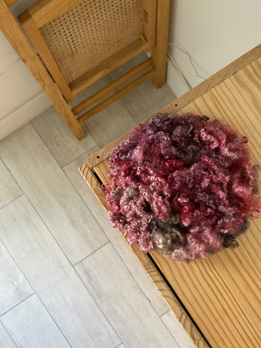 bfl x wensleydale cross - pinks & purples