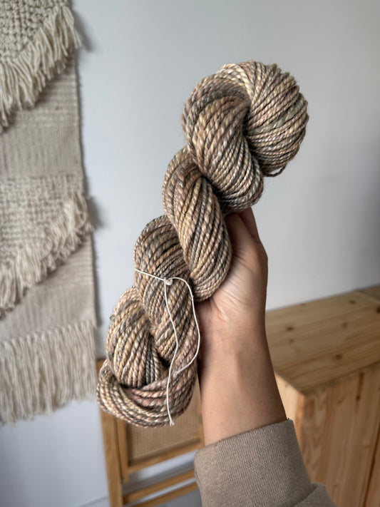 merino/mulberry silk handspun yarn