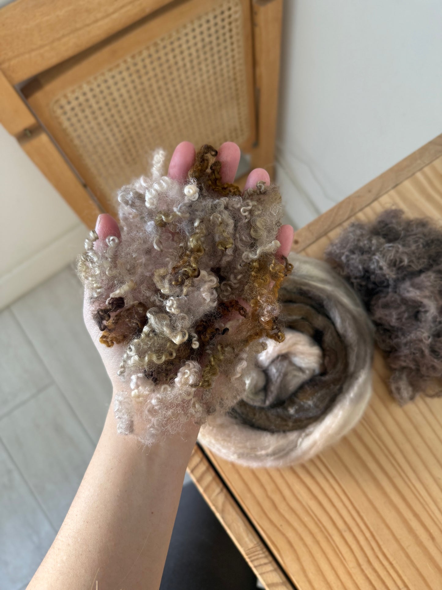 mini spinning/carding kit #48