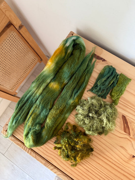 mini spinning/carding kit #51