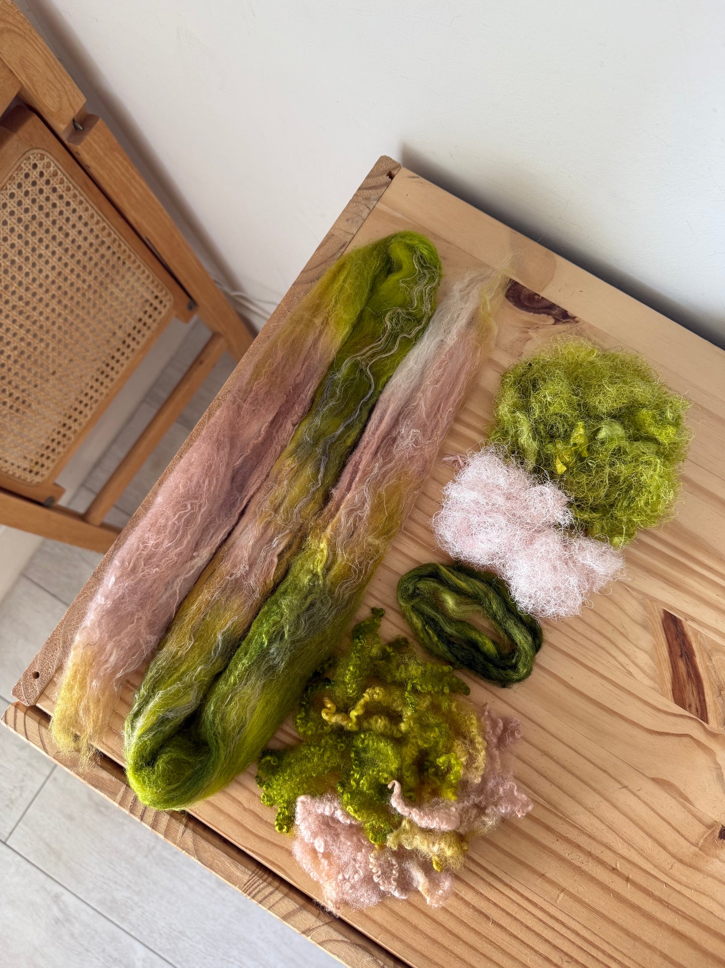 mini spinning/carding kit #44