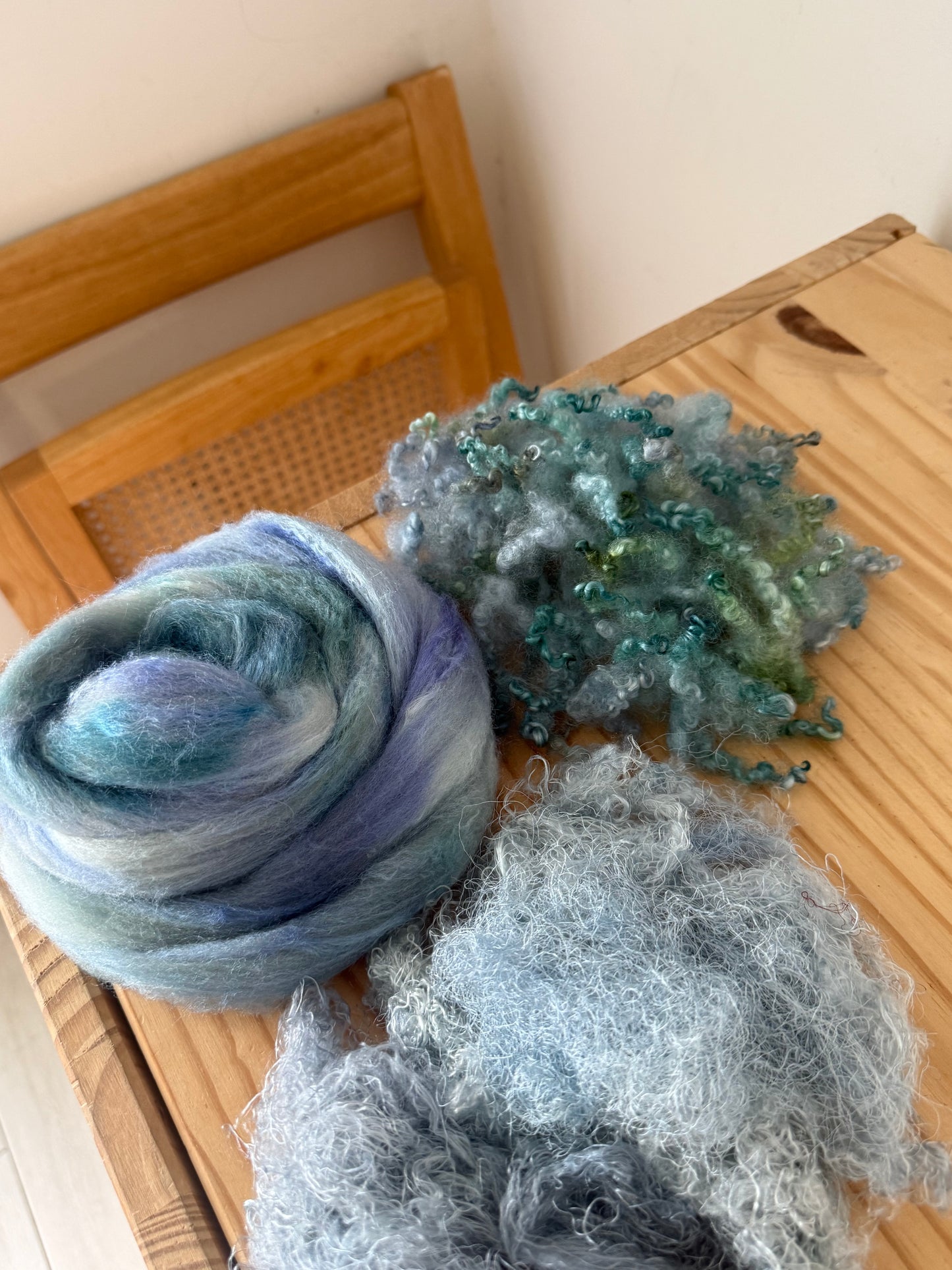 mini spinning/carding kit #56