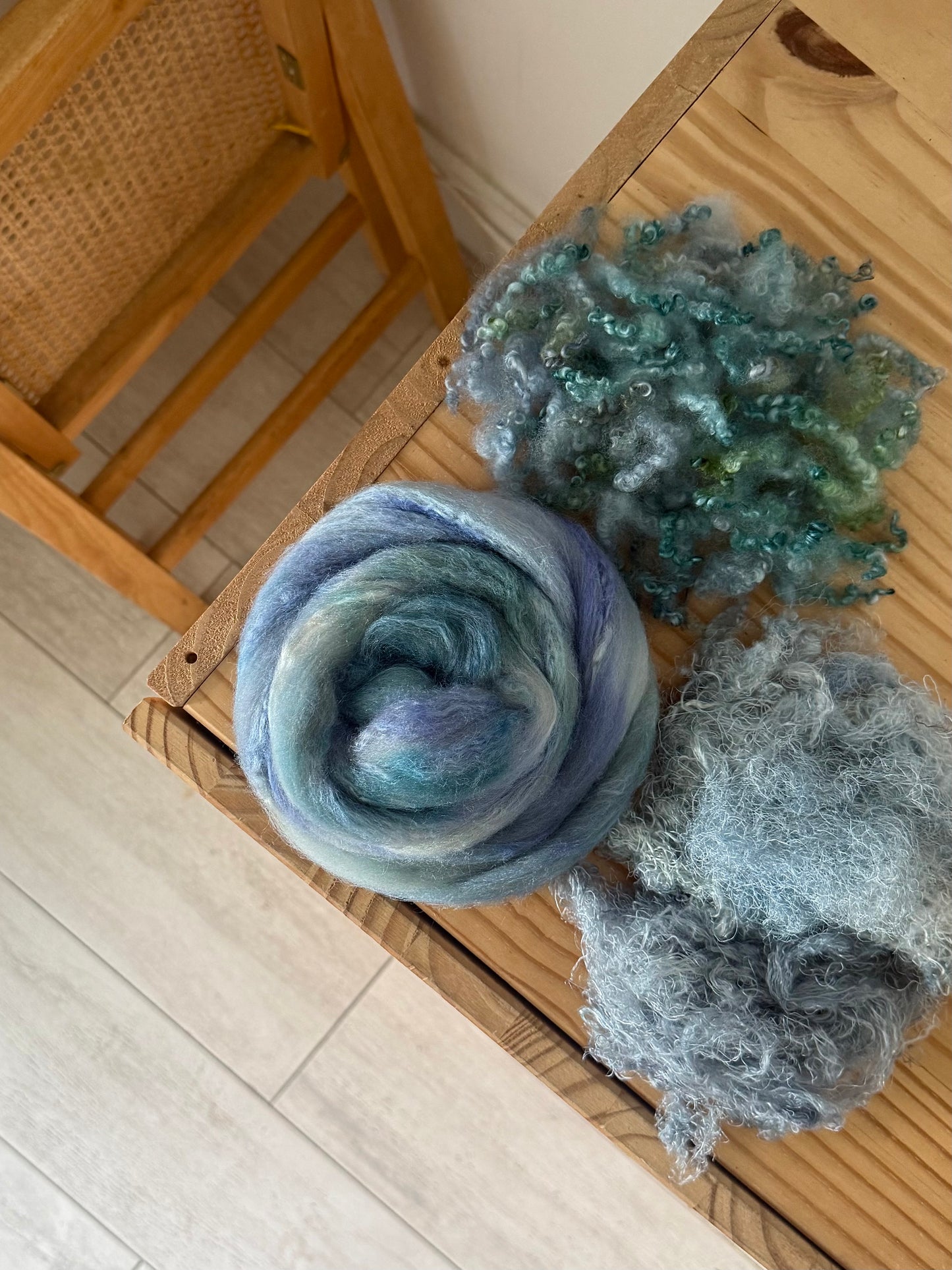 mini spinning/carding kit #56