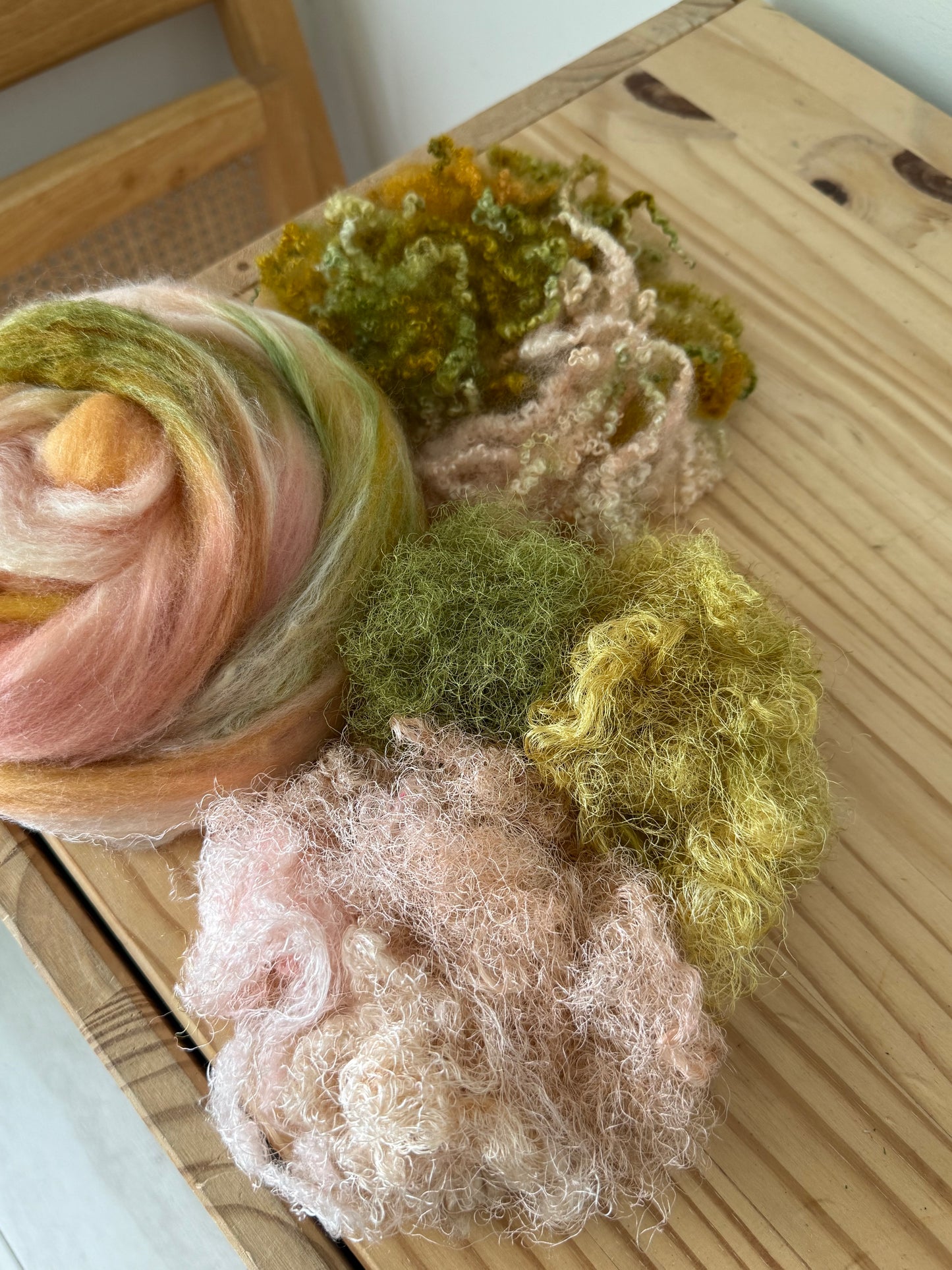 mini spinning/carding kit #57