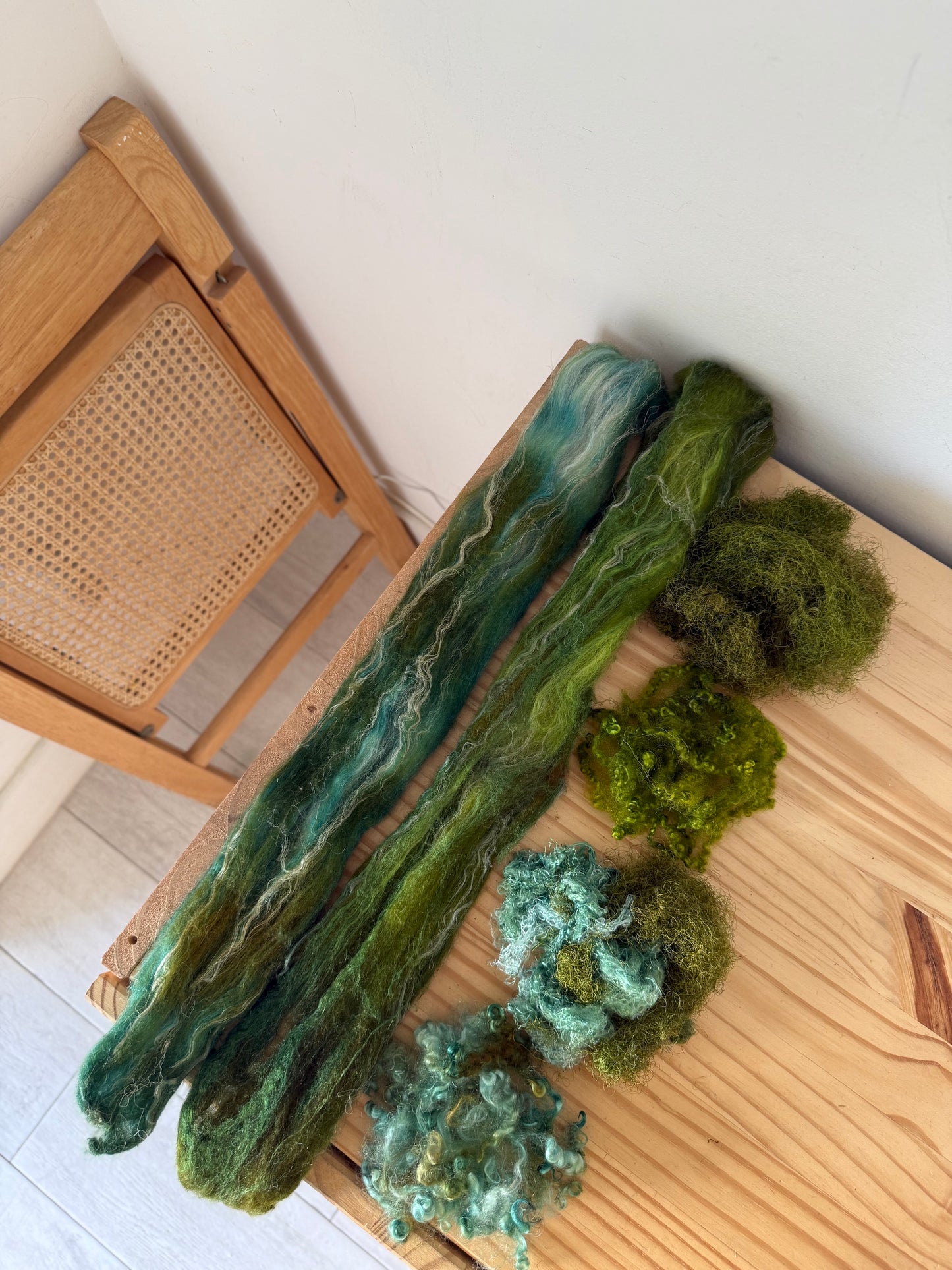 mini spinning/carding kit #43