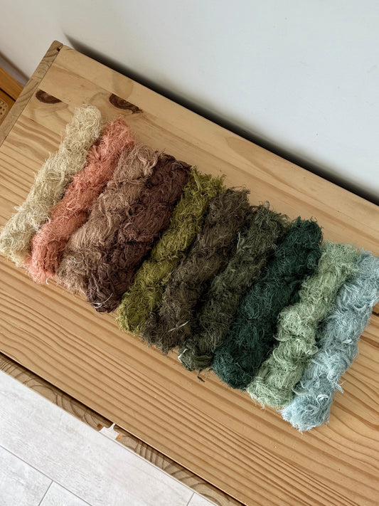 linen frizz ribbon