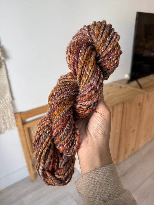bulky handspun yarn