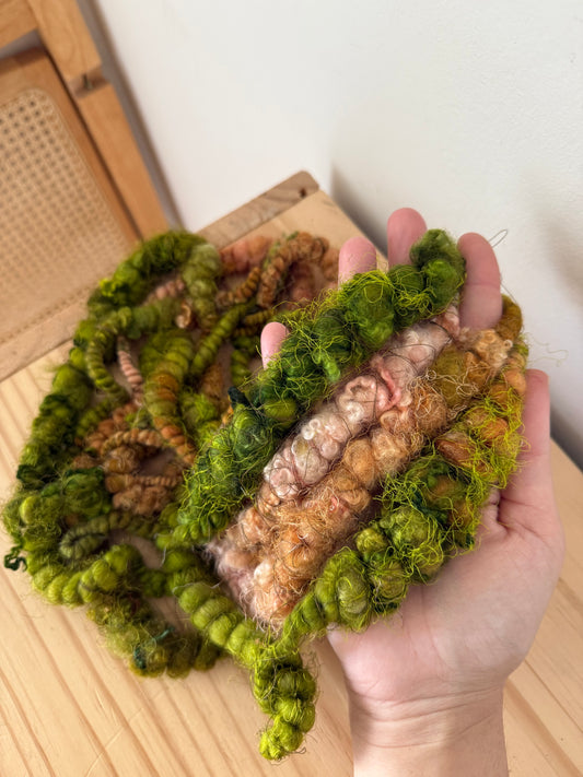 peach tree art yarn