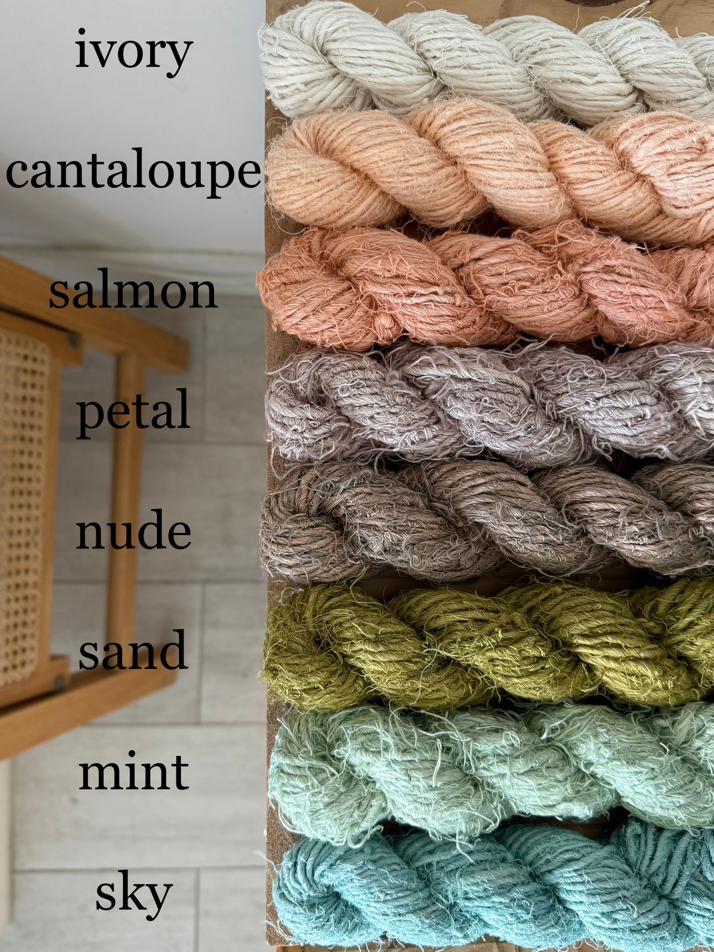 recycled linen yarn