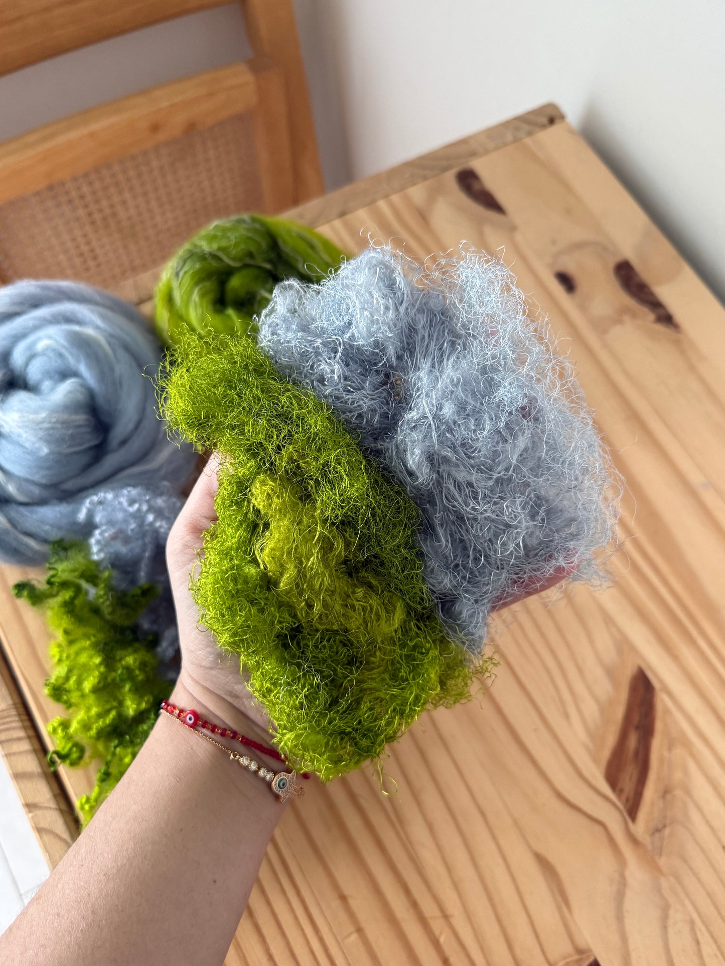 mini spinning/carding kit #55
