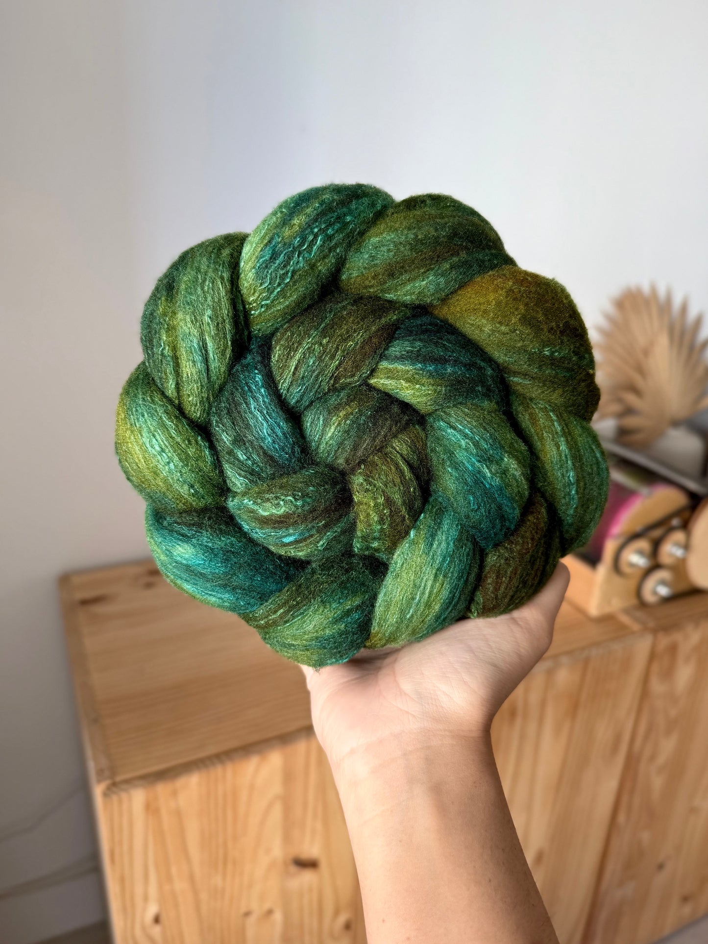 rambouillet/silk - deep evergreen 4.3oz