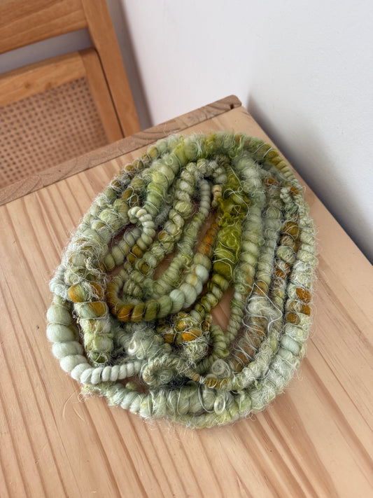 light sage green art yarn
