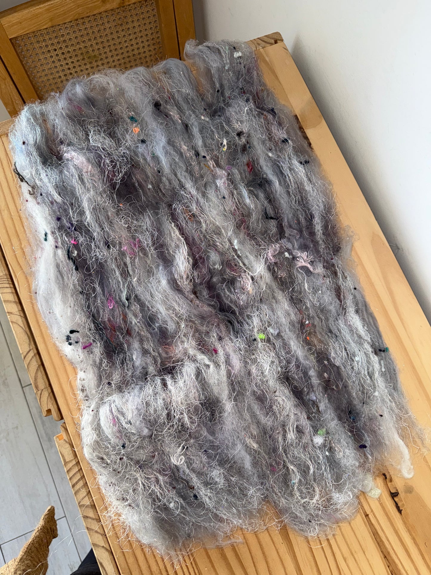 art batt - pewter purple