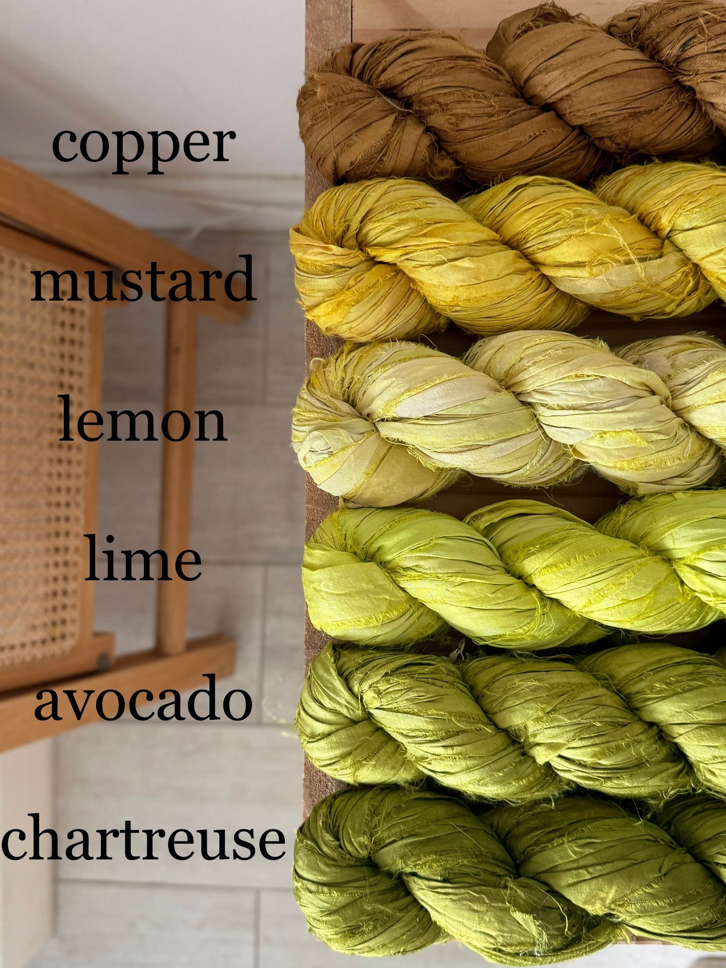 sari silk ribbon
