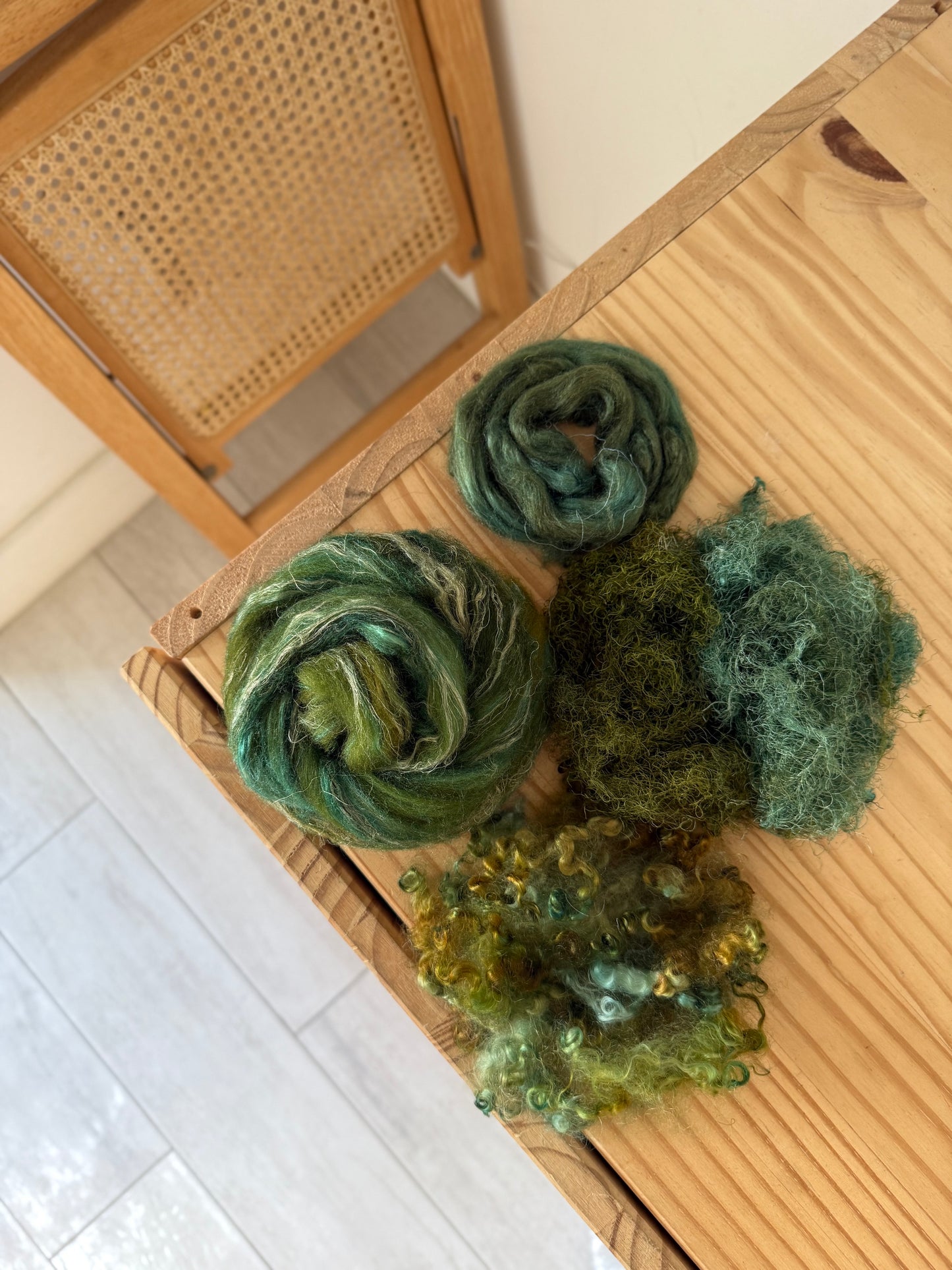 mini spinning/carding kit #42