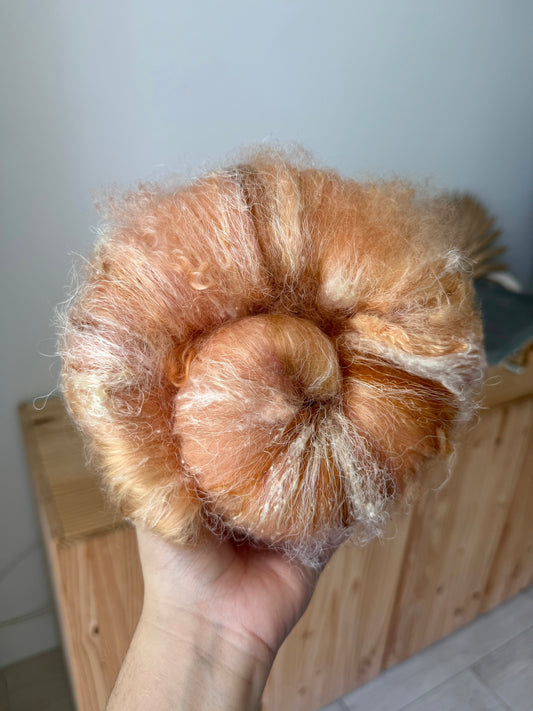 art batt - peach pink