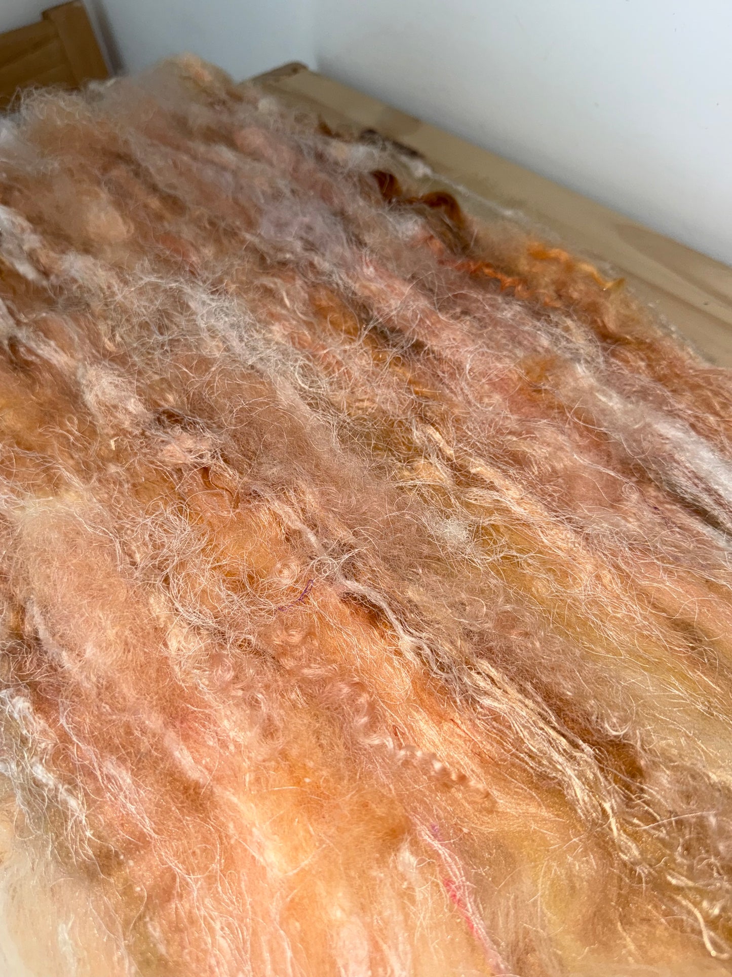 art batt - peach pink