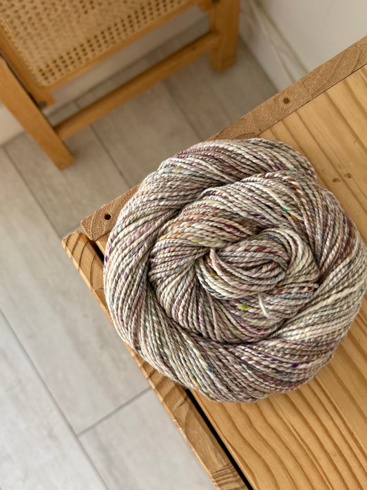 2 ply handspun yarn #4