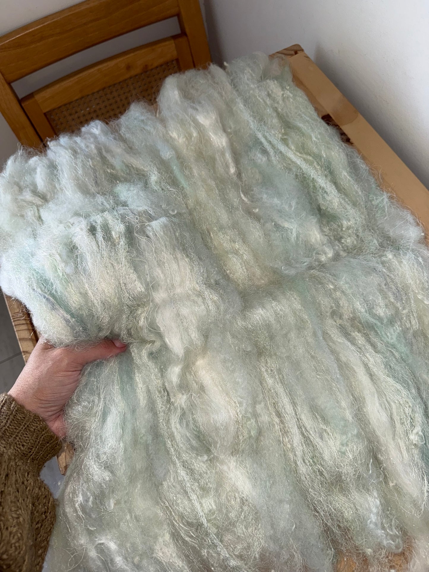 art batt - mint green