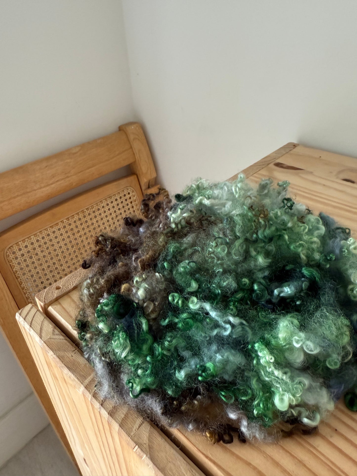 wensleydale locks - seafoam & plum