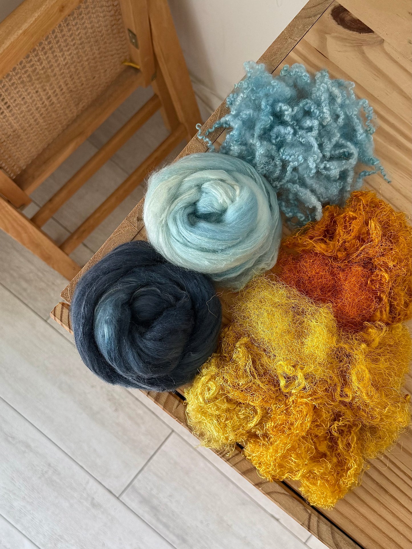 mini spinning/carding kit #61