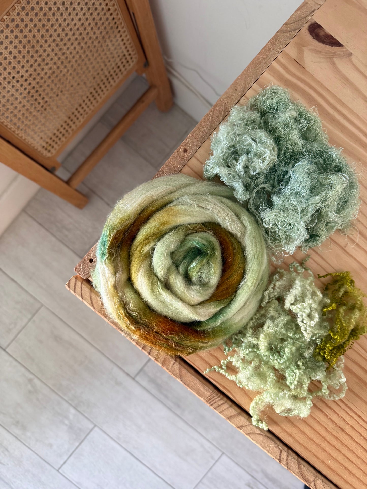 mini spinning/carding kit #46