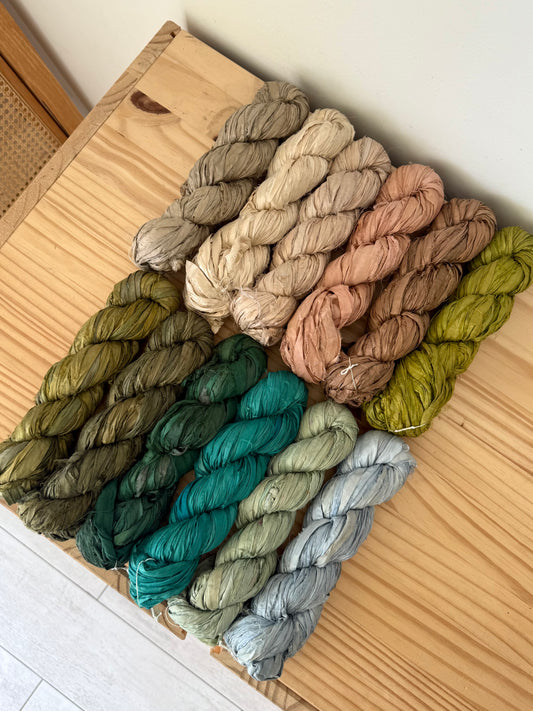 sari silk ribbon
