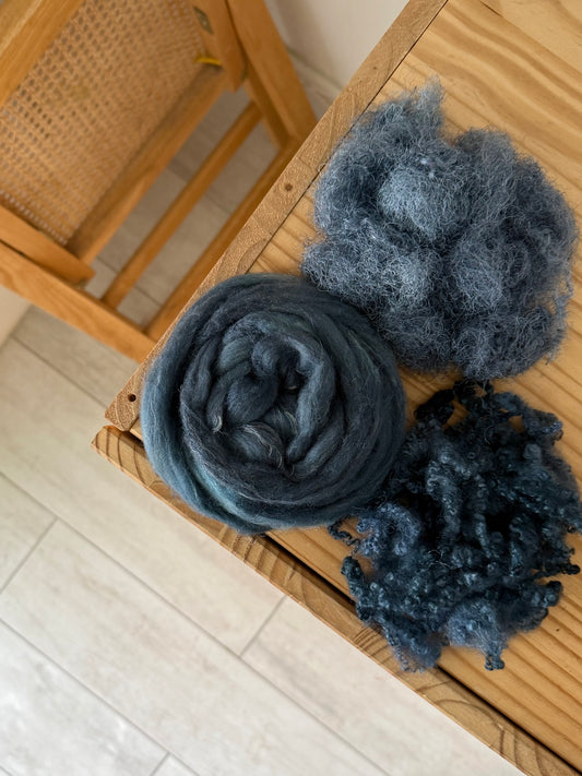 mini spinning/carding kit #53