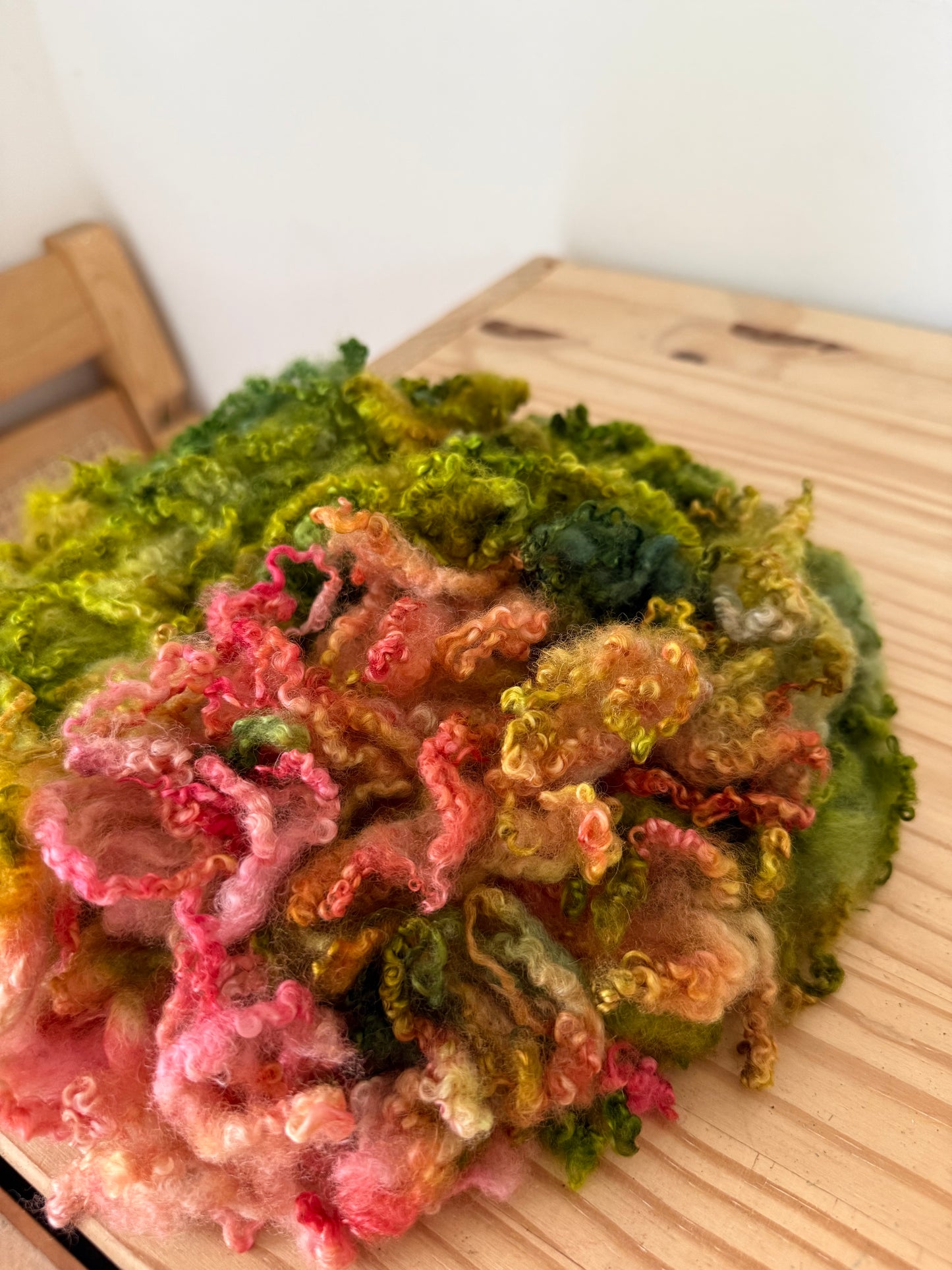 bluefaced leicester locks - flamingo gardens