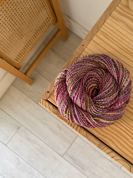 2 ply handspun yarn #5