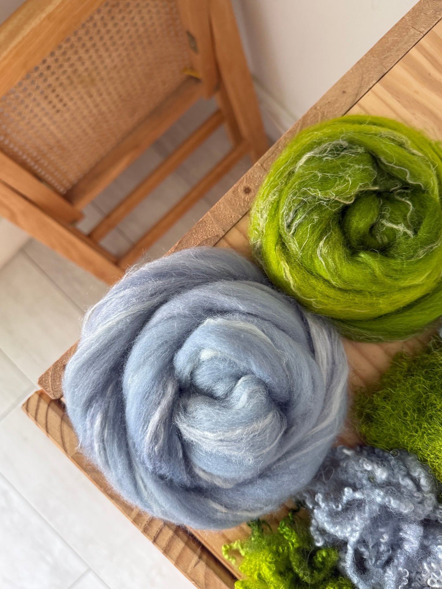 mini spinning/carding kit #55