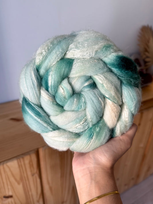 merino/silk wool - ocean breeze