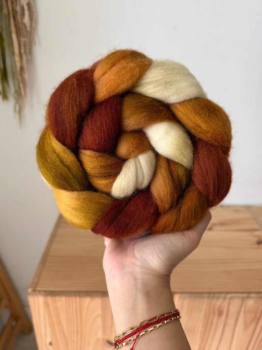 merino wool - chestnut brown 4oz