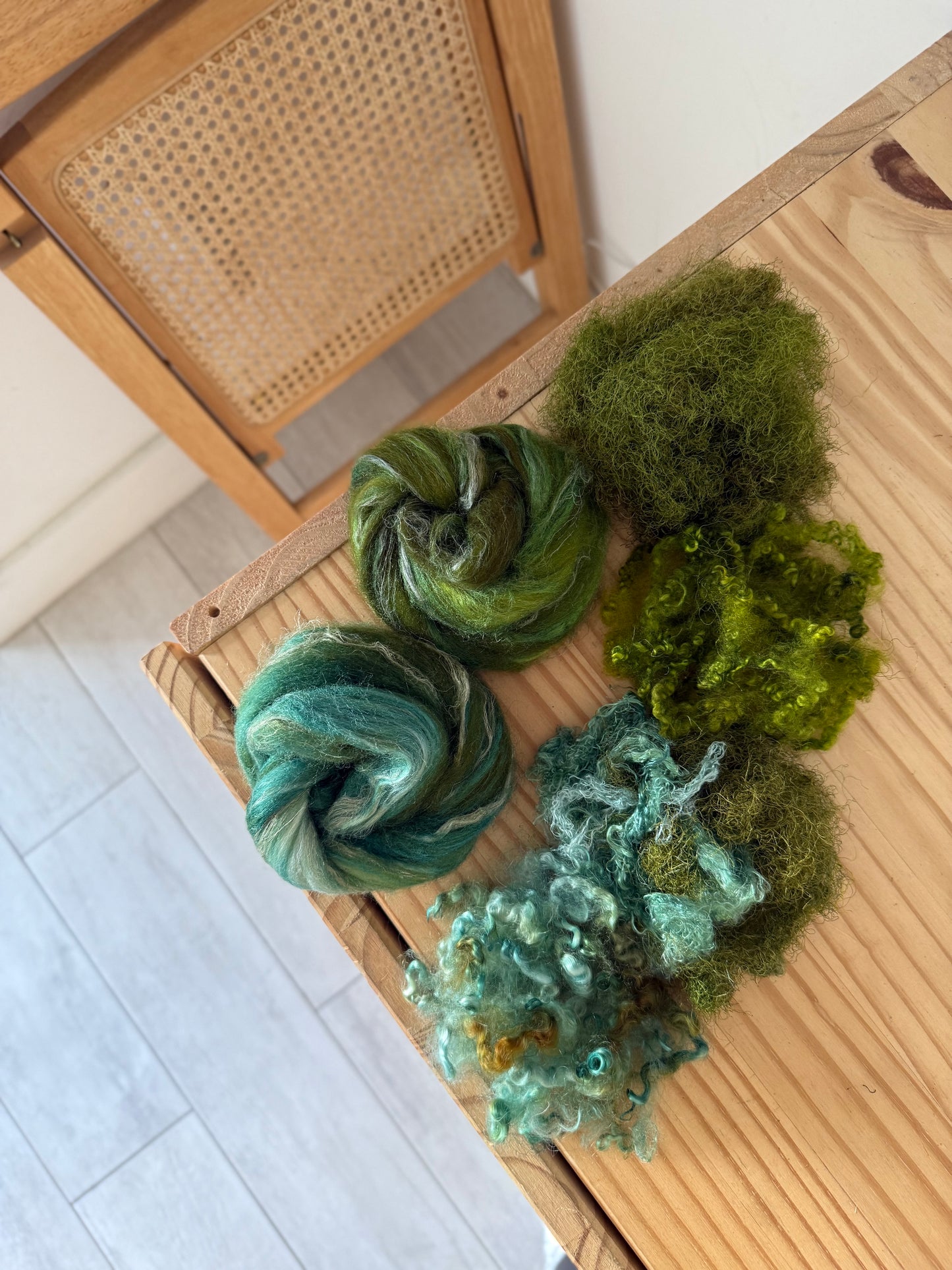 mini spinning/carding kit #43