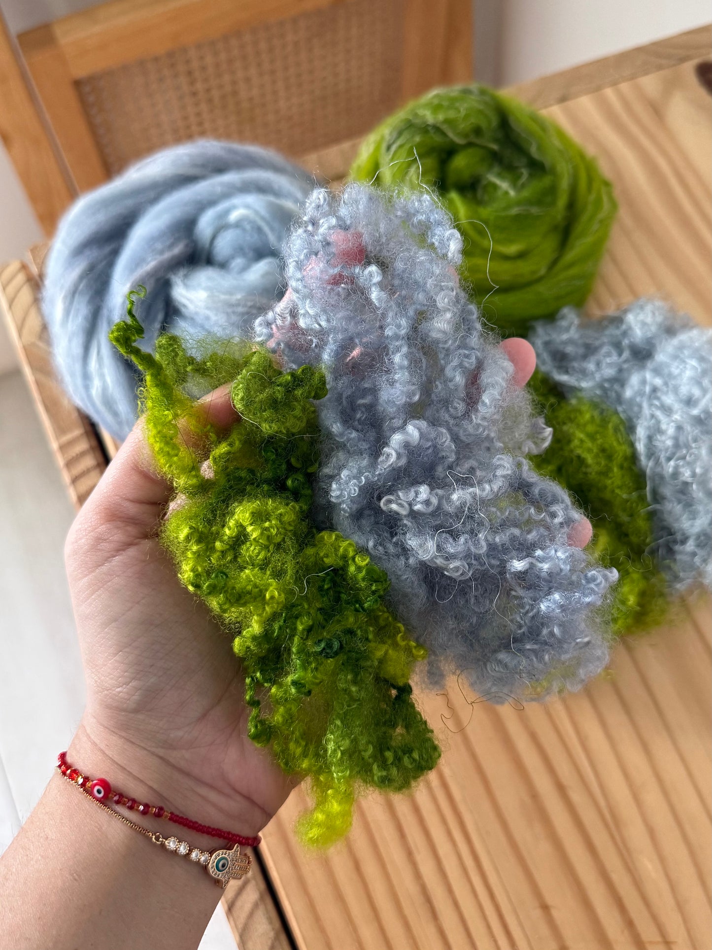 mini spinning/carding kit #55