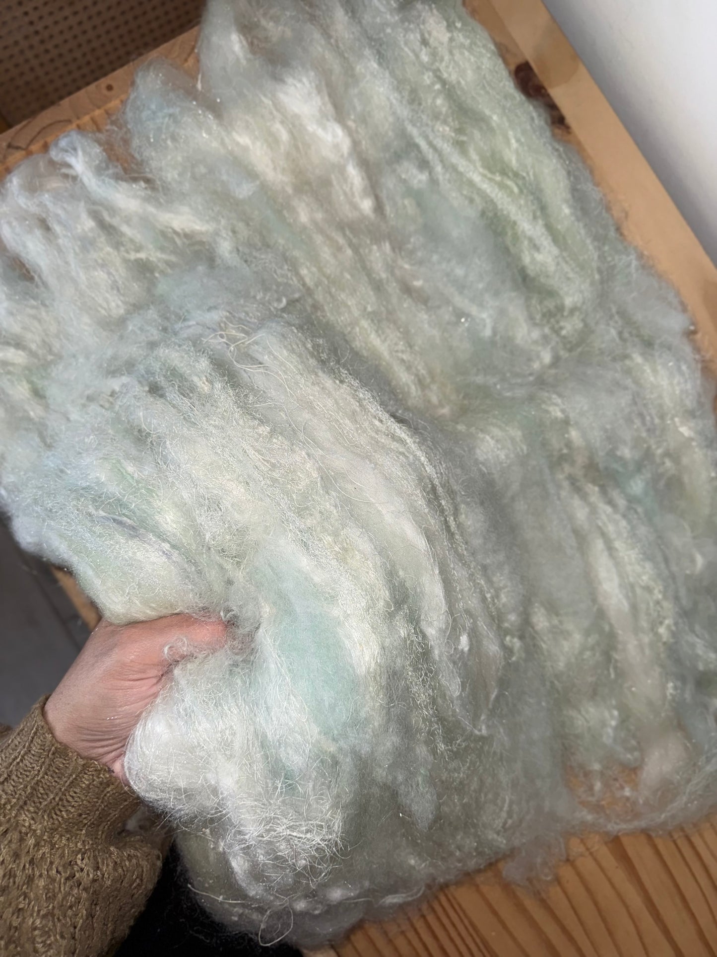 art batt - mint green