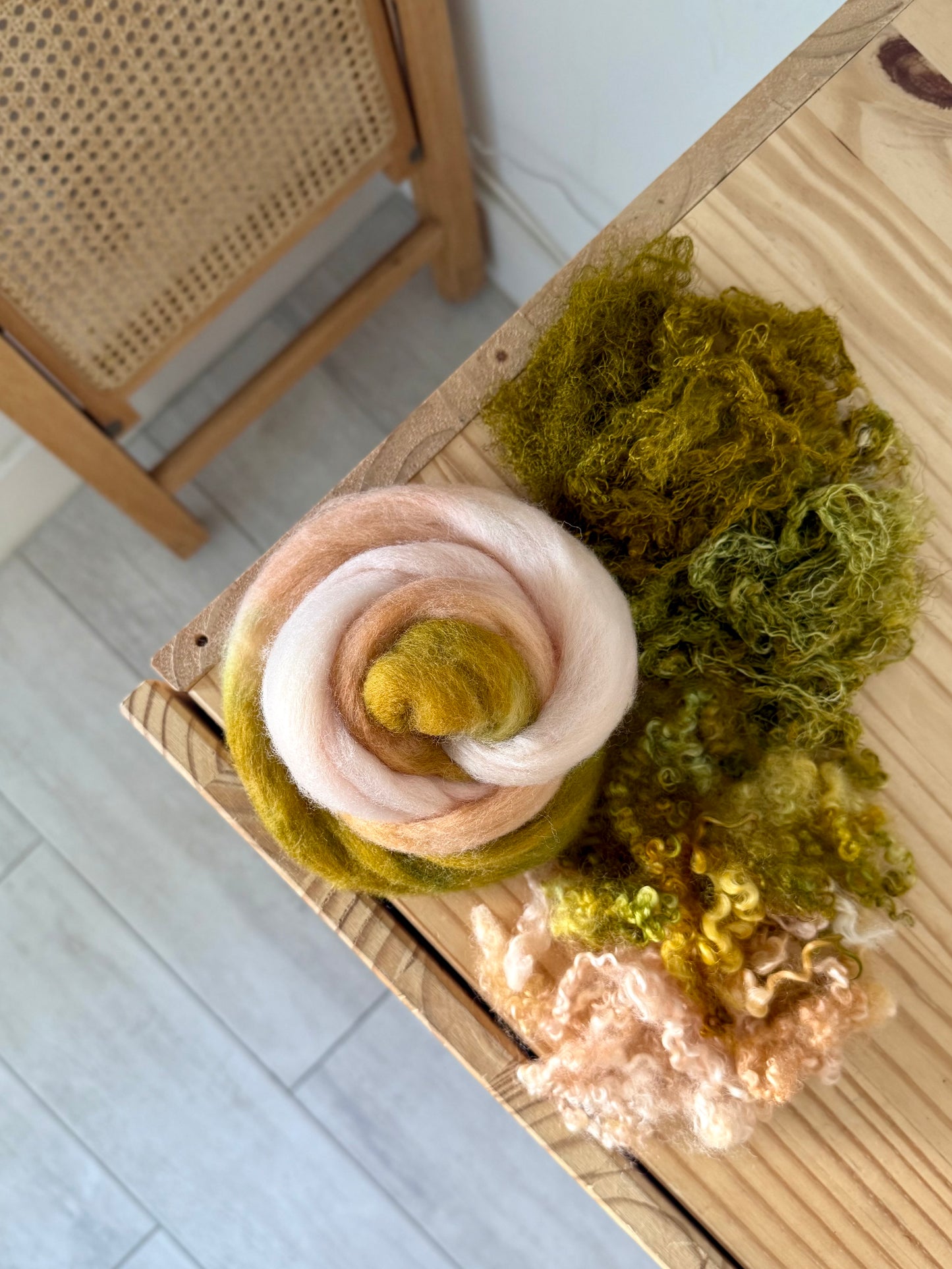 mini spinning/carding kit #45