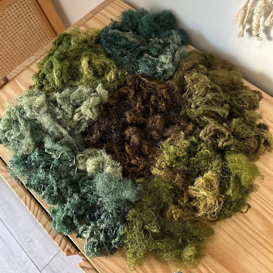 silk fiber grab bags